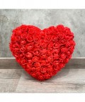 Corazon Rojo de Rosas Foam 