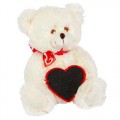 Oso pizarra corazon 