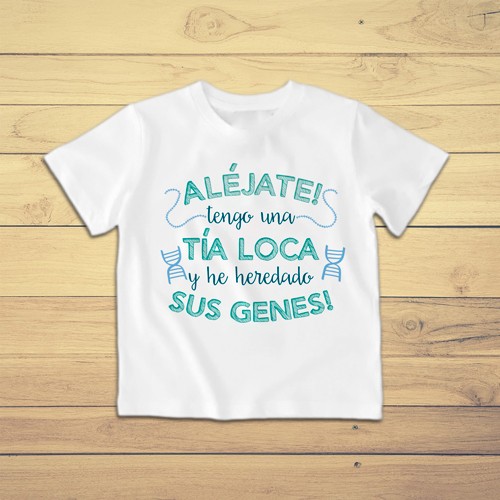 Camiseta niño Aléjate!