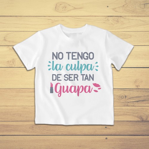 Camiseta niño Guapa