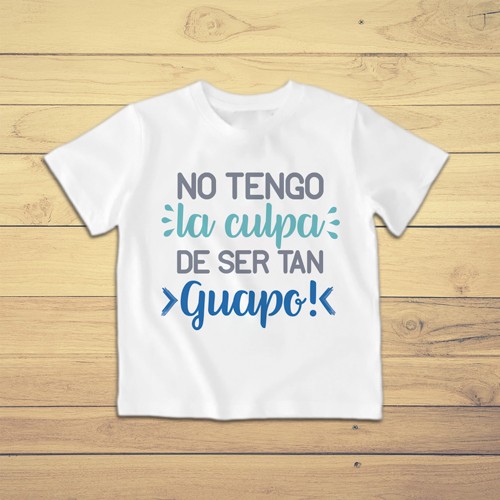 Camiseta niño guapo