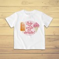 Camiseta niño helado