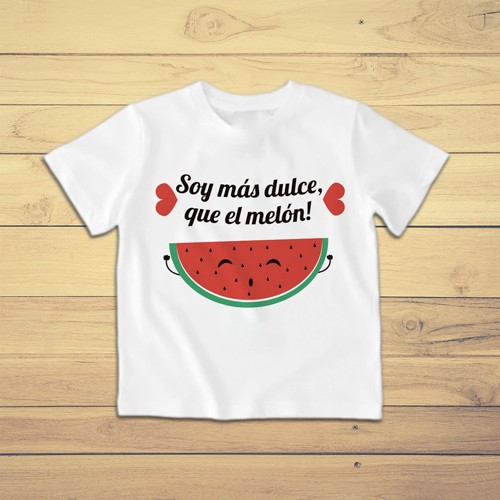 Camiseta niño Melón