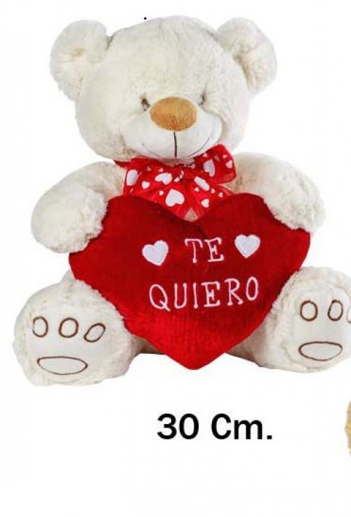 Oso corazón te quiero 