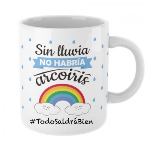 PACK Todo va a salir bien 12 rosas variadas + Taza