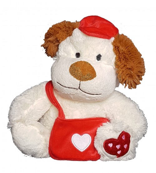 Peluche Perro Enamorado