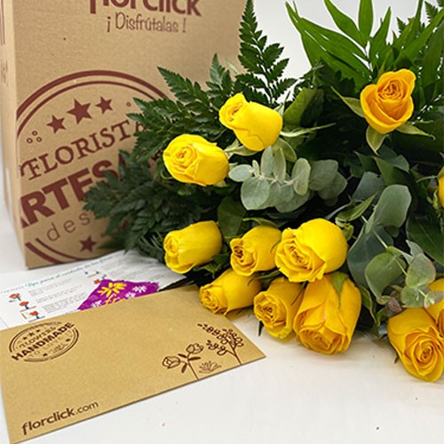 Flores para cumpleaños. Envío Ramo de Rosas | Florclick