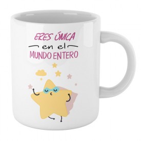 Taza Eres única 