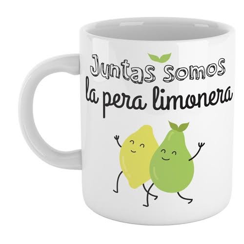 Taza juntas somos la pera limonera