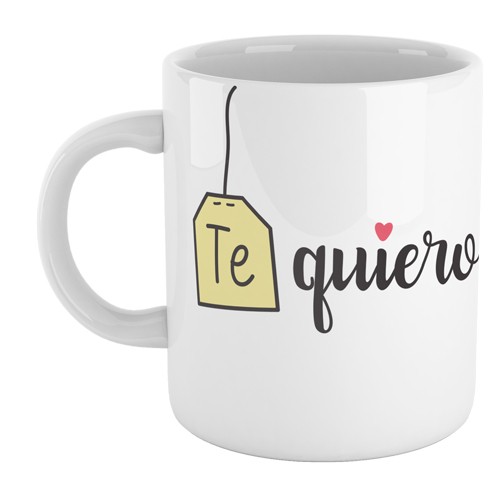 Taza Te quiero mucho