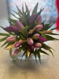 15 Tulipanes Morado
